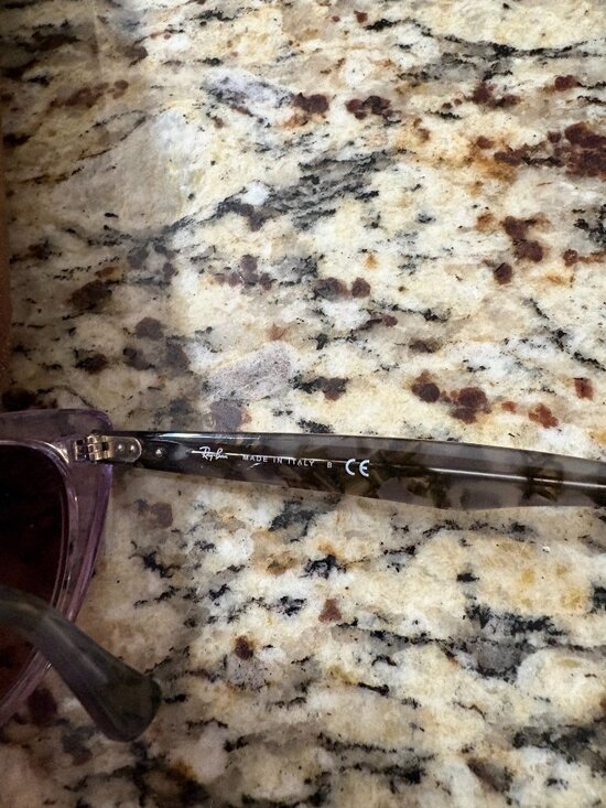 Ray-Ban Nina Sunglasses - Lavender Crystal (RARE) main image 7